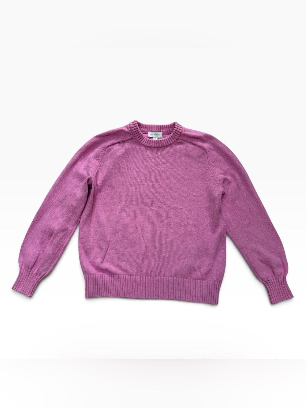 Classic Crewneck Pink Women's Sweater